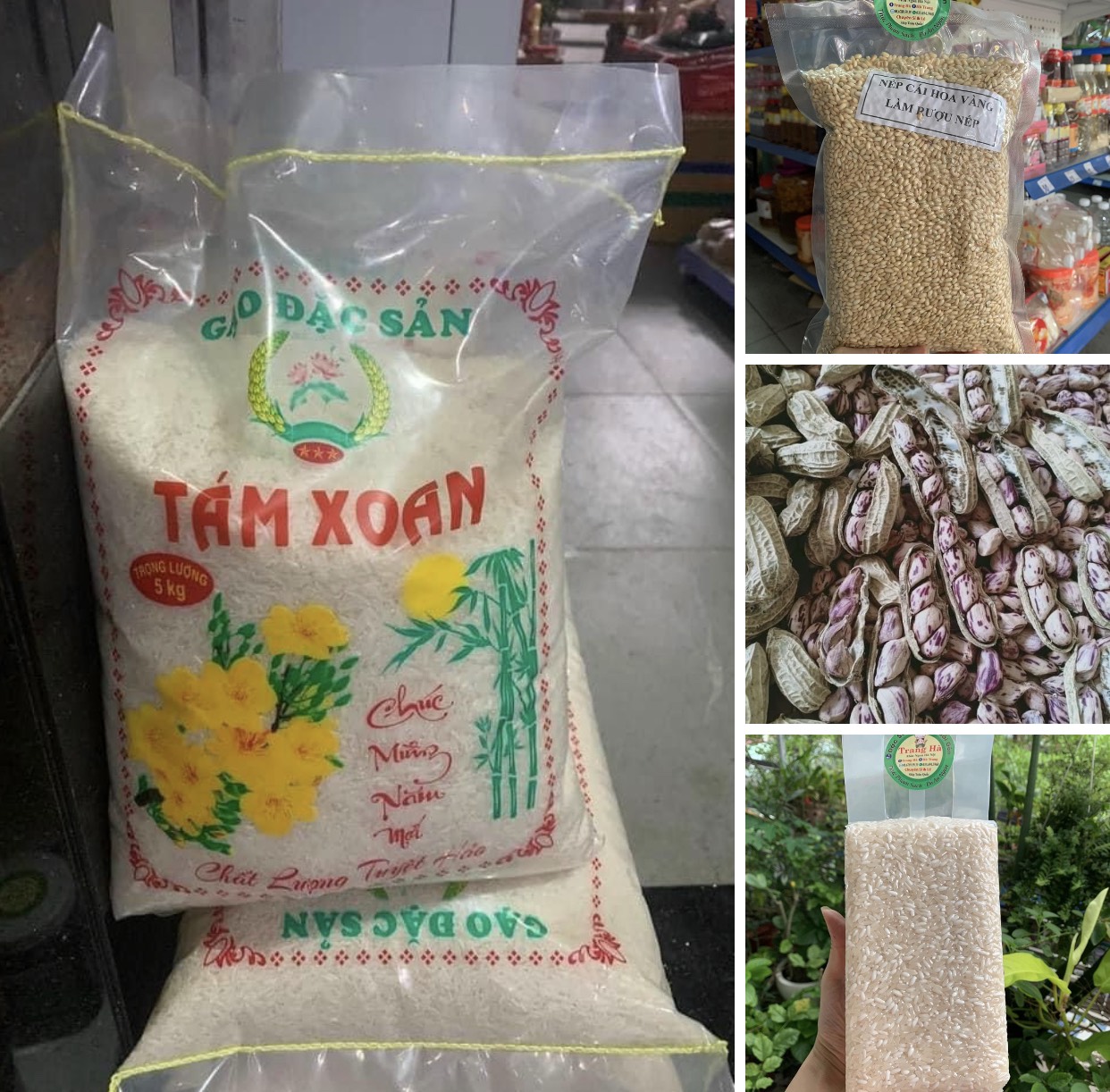 Gạo - Lạc - Đỗ